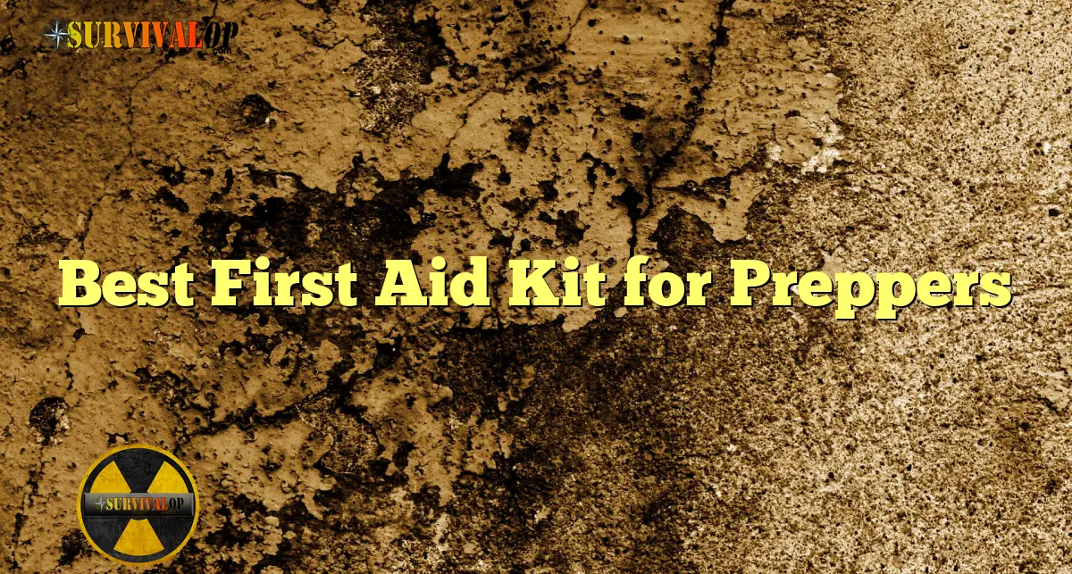 Best First Aid Kit For Preppers Survivalop 0573