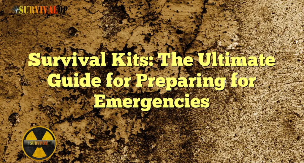Survival Kits: The Ultimate Guide for Preparing for Emergencies