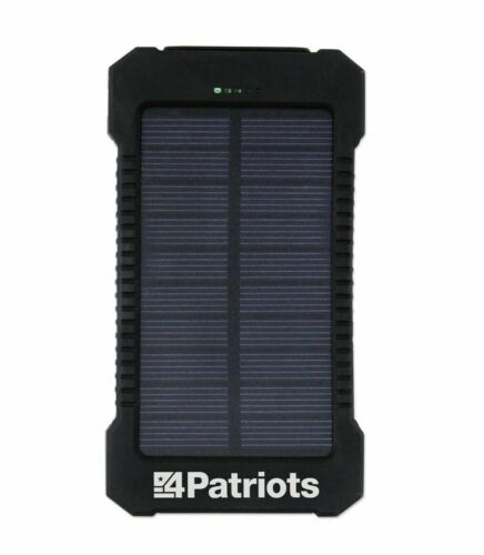 Genuine Patriot Power Cell USB Solar Charger 4Patriots Brand NEW IN BOX
