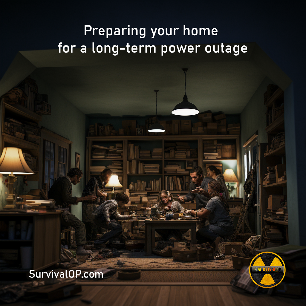 Preparing your home for a long-term power outage